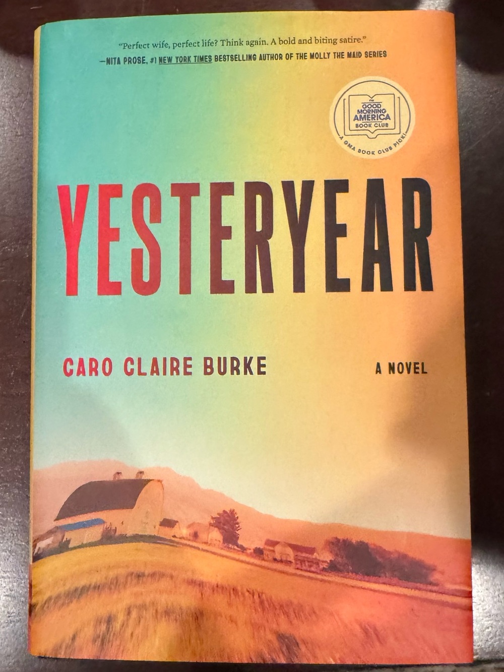 Yesteryear Hardcover by Caro Claire Burke GMA Book Club 📚✨